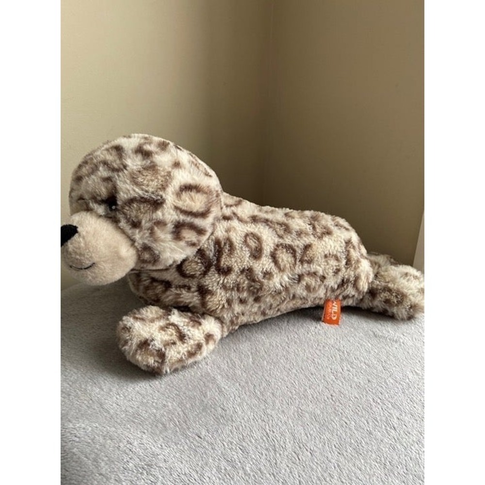 Wild Republic Seal K&M Intl Ecokins Harbor Pup Stuffed Animal Plush 15" s1